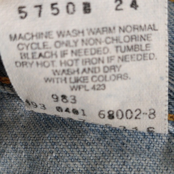 NWT Levi's Size 13 Superlow Slim Fit 507 Slightly Tapered Jeans - Picture 5 of 14